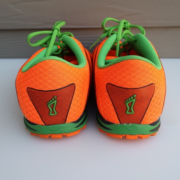 Inov-8 F-Lite 252 Cross Training Shoes Men’s 10.5 Orange Green - Picture 4 of 9